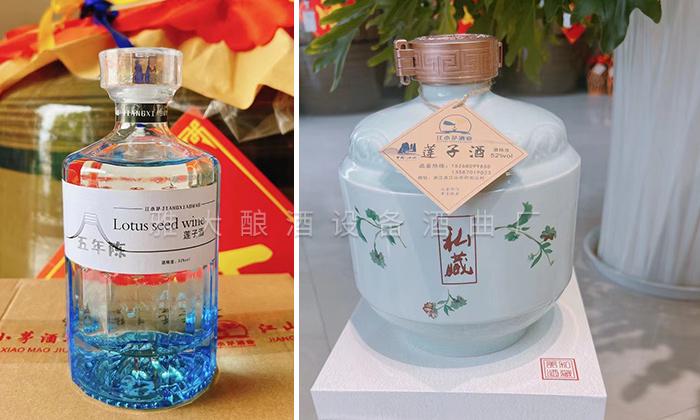 雅大客戶(hù)釀造的蓮子酒