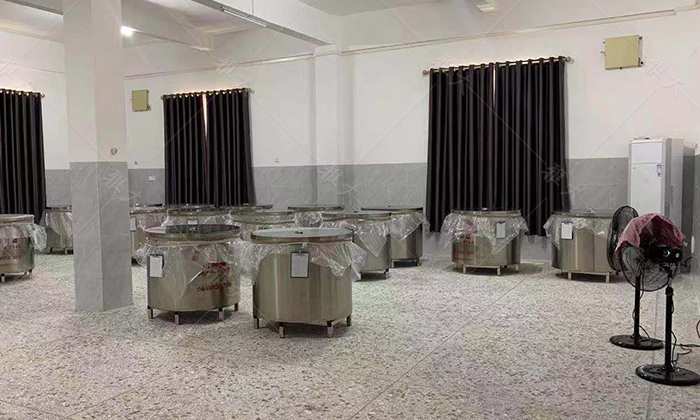 12-7第一批大米酒發(fā)酵完成，可以蒸酒了
