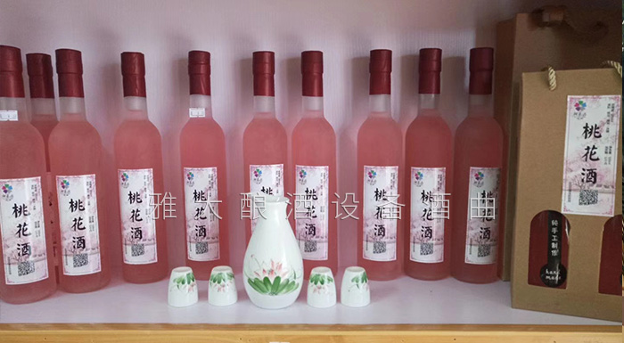 果酒釀酒設(shè)備釀造桃花糯米酒